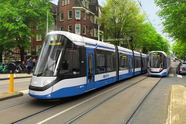 GVB start aanbesteding nieuwe trams