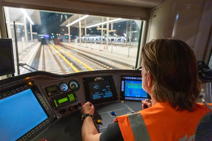 Grondig testwerk nieuwe metrohalte Noord/Zuidlijn