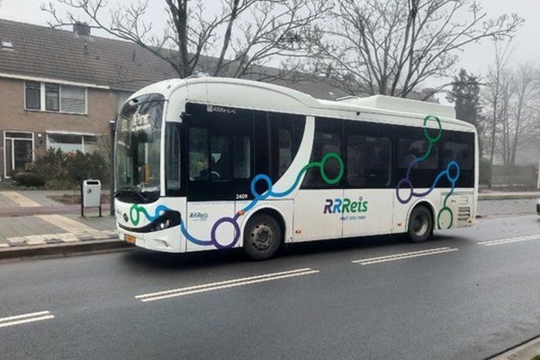 Foto van bus van leverancier BYD