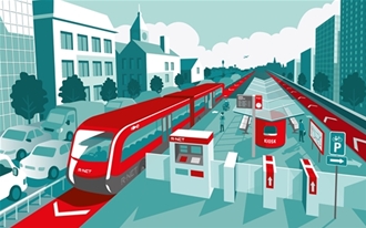 R-NET MetroBus op ZaanIJ-corridor: alternatief voor auto en spoor
